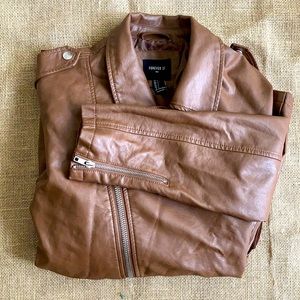 Brown Viscose Jacket
